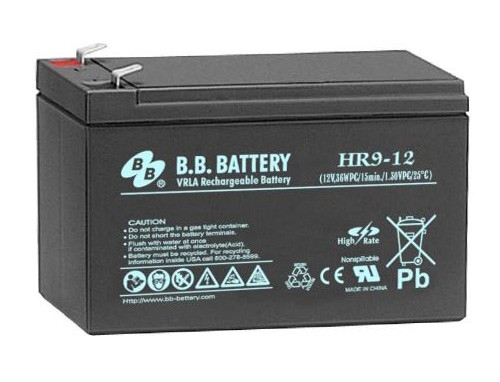 Аккумулятор для ИБП BB Battery НR 9-12 12 В 9 Ач