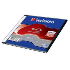 Диск BD-RE Verbatim 25Gb 2x Jewel case (1шт) (43768)
