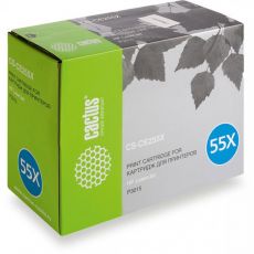Картридж для принтера и МФУ Cactus CS-CE255XS черный CE255X